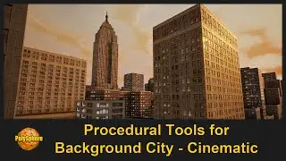[UE4] Background City -  Cinematic