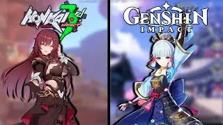 Genshin Impact Co-op Raid VS Honkai Impact Co-op Raid