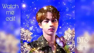 Watch me edit | BTS Jin ( on Picsart )