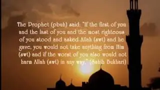 The blessings of Ramadan