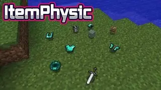 ФИЗИКА ПРЕДМЕТОВ В МАЙНКРАФТ. ItemPhysic. ОБЗОР МОДОВ #54