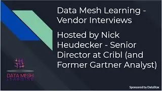 Data Mesh Related Vendor Interview: Telmai; Hosted by Nick Heudecker
