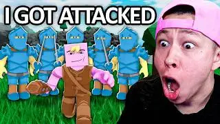 I Tried THE SURVIVAL GAME for the FIRST TIME…