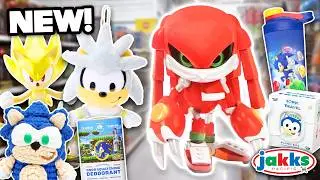 NEW JAKKS SONIC 35TH METAL KNUCKLES FIGURE REVEALED! (NEW SILVER PLUSH & MORE SONIC MERCH NEWS!)