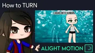 Liquid To Human Animation Tutorial in Alight Motion