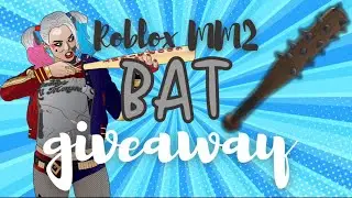 Roblox MM2 BAT GIVEAWAY DEC 1, 2023 #mm2giveaway #murdermystery2