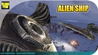 Elite Dangerous - Alien Ship (Thargoids?)