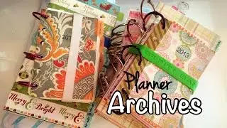 Planner Archive Ideas