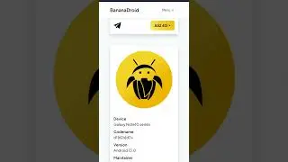 Release Update Custom ROM  BananaDroid-13.0 lava Official Android  13.0