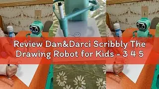 Review Dan&Darci Scribbly The Drawing Robot for Kids - 3 4 5 6 7 8 Year Old Girl 5 Year Old Boy Birt