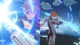 Tartaglia Slow Motion Abilities Showcase | Genshin Impact