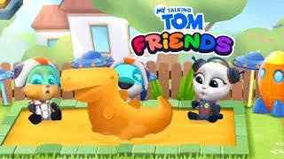 My Talking Tom Friends Space Sticker Book Update Gameplay Walkthrough Episode 258