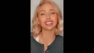 عدسات مستري مع مودل روز