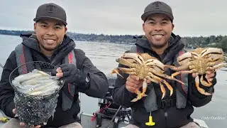 Daytime Squiding & Crabbing Puget Sound
