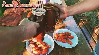 Варёные раки в Казане к Пенному! Как правильно и сколько нужно варить раков - рецепт в описании!