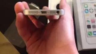 Unboxing and Overview: Apple iPhone 5S 16GB White Silver