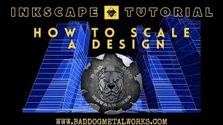 Scaling a Design Using Inkscape