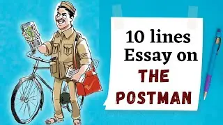 Postman essay 10 lines | postman essay in English | short essay on the postman in English
