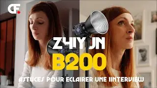 how to light an interview with the ZHIYUN Molus B200 ?