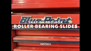 SNAP ON TOOLBOX ROLLER BEARING SLIDES INSTALL