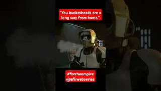 "You bucketheads are a long way from home" #fortheempire #starwars #stormtrooper #unrealengine