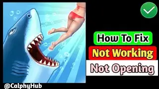how to fix hungry shark Evolution not working problem | fix hungry shark Evolution not opening