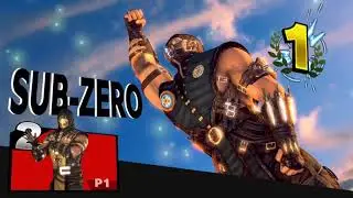 Sub Zero Smash Ultimate DLC Victory Pose