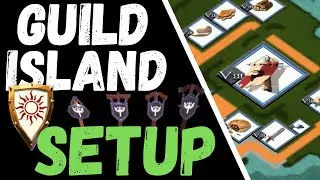 Guild Island Set Up for Solo/Guild member Activities & Income - Albion Online