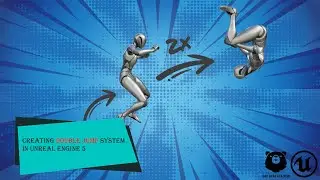 creating double jump system with secondary animation in unreal engine 5