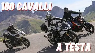 INUTILI su STRADA? KTM SUPERDUKE 1290R vs TRIUMPH Speed Triple 1200RR vs APRILIA Tuono V4 1100