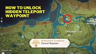 How To Unlock Sumeru Last Hidden Teleport Waypoint | Genshin Impact 3.0