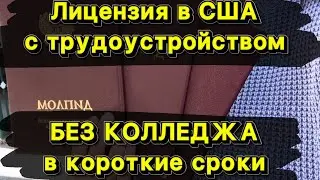 Лицензия в США за 4 месяца