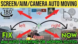 auto moving aim/screen/gyroscope auto rotating problem fix bgmi/pubg mobile | bgmi aim auto moving