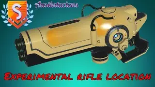 S-Class Experimental Rifle Multitool Location | Tan & Yellow with Faded Decals | No Man's Sky