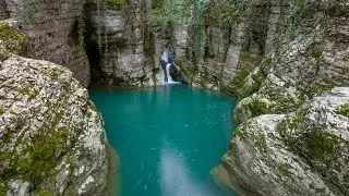 Агурские водопады Сочи. Лечебный сероводород.