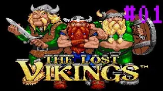 The Lost Vikings Прохождение #01 =Легендарное трио викингов=