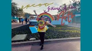 EPCOT FESTIVAL OF THE ARTS 2023! | food booths, painting, music & more!