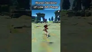 Worst decision of low AR player || Genshin Impact meme
