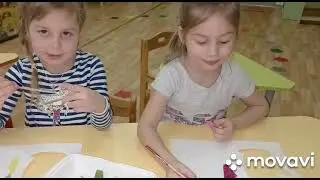 Новогодняя рукавичка.
