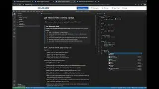 COURSERA-[ Introduction to Back-End Development ] Week 2-Styling a Page
