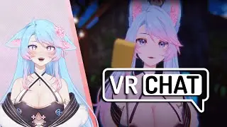 Silvervale plays VRChat