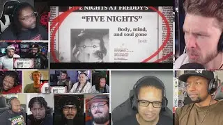 FNAF SONG - "Five Nights" | FabvL [REACTION MASH-UP]#1993