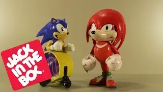 1999 SEGA Jack in the Box Sonic and Knuckles Toy Review