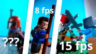 Animating At Diffrent Frame Rates | LEGO Stop Motion