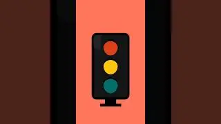 traffic light  using HTML And CSS Coding  