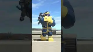 Thanos Hugs Venom - LEGO Marvel Super Heroes