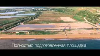 Площадка музыкального фестиваля "Крым фест точка РУ." 20-26 июля, г. Севастополь, Орловка
