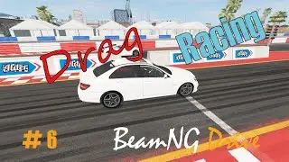 Drag Racing # 6 Audi R8 VS Mercedes Benz C-Class - BeamNG Drive