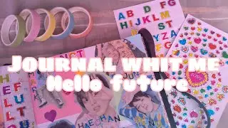 Journal with me (HELLO FUTURE NCT DREAM)🤍🌈🌸✌