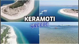 KERAMOTI 🇬🇷 GREECE - Ammoglossa Beach 4K